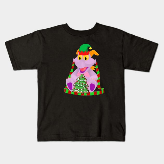 gingerbread tree for imaginary dragon Kids T-Shirt by magicmirror